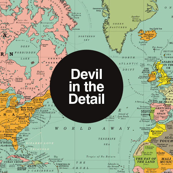 Devil in the Detail: World Song Map