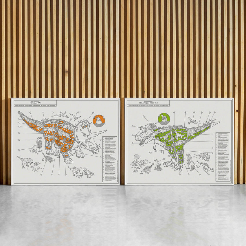Inside Information: Special Offer Bundle - Tyrannosaurus rex & Triceratops