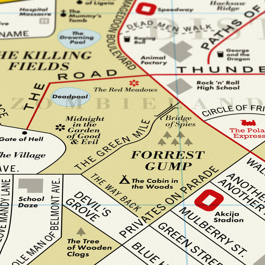 Film Map - Original Open Edition