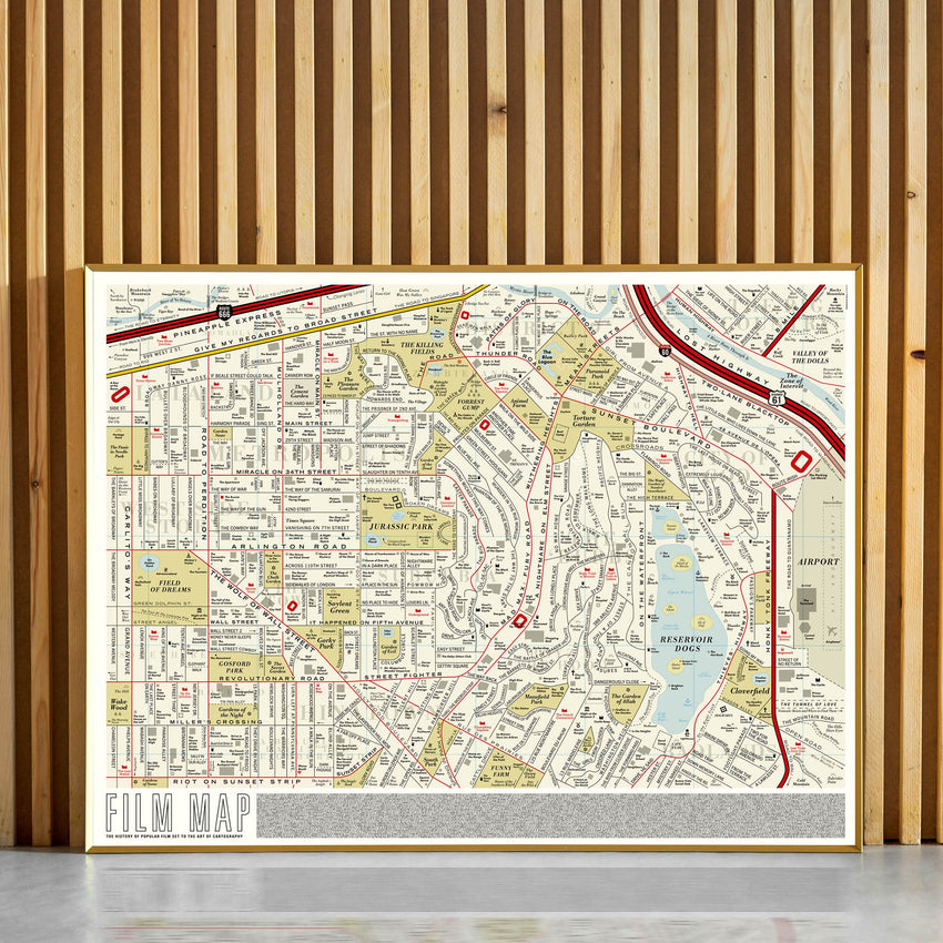 Film Map - Original Open Edition