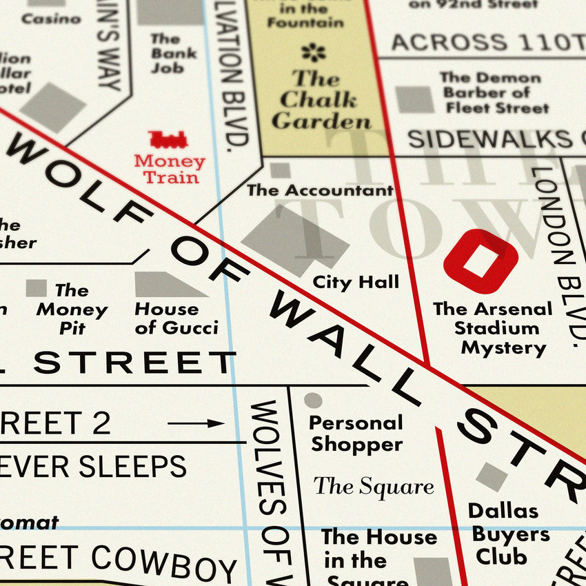 Film Map - Original Open Edition