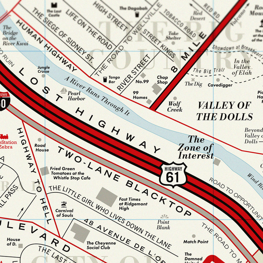 Film Map - Original Open Edition