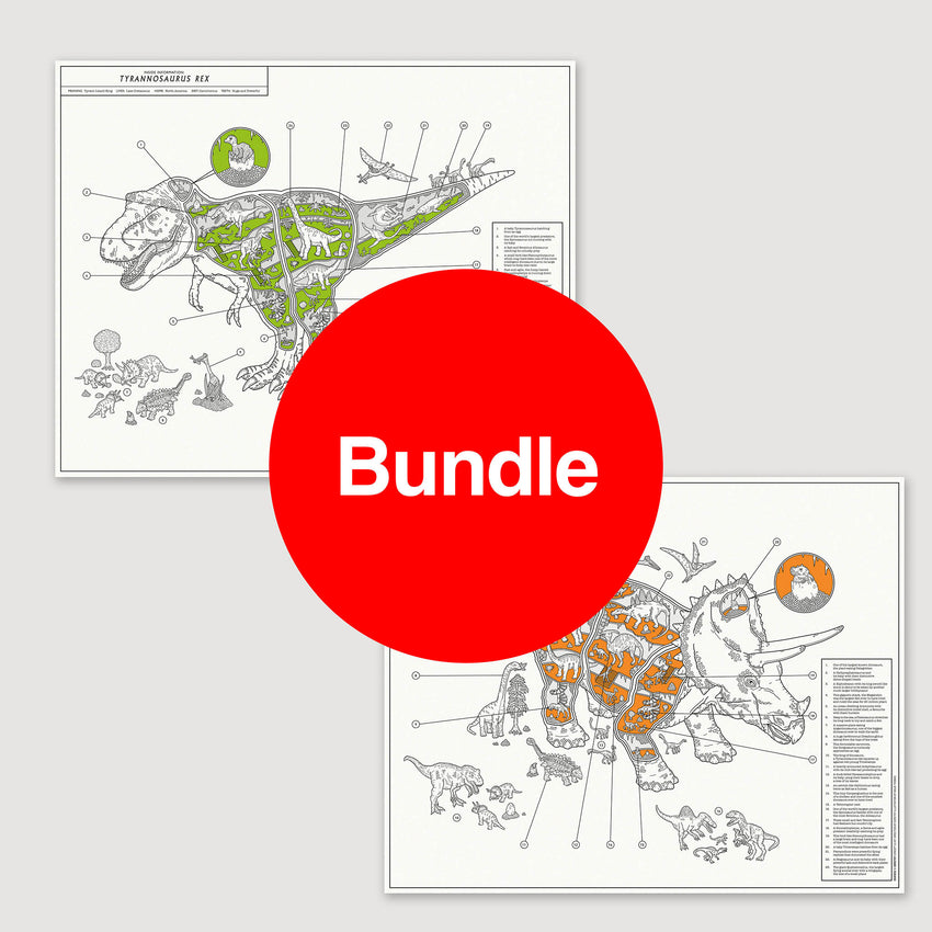 Inside Information: Special Offer Bundle - Tyrannosaurus rex & Triceratops