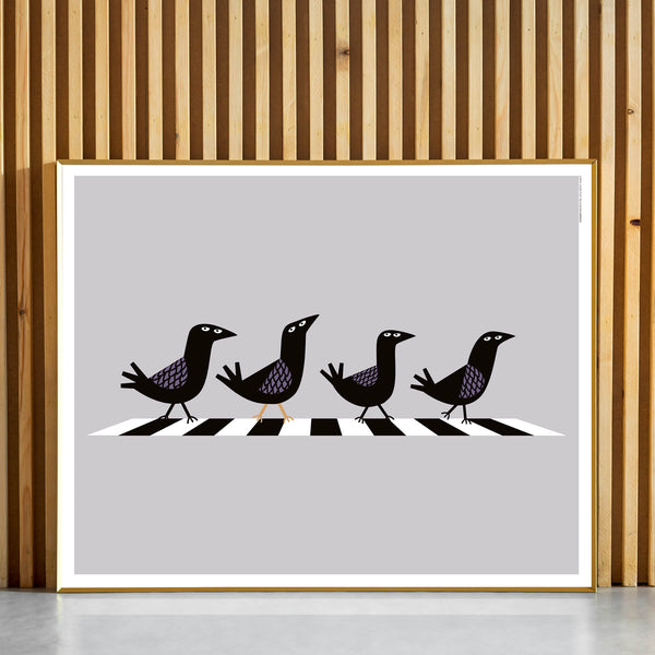 Rock 'N' Roll Zoo: Blackbird - Special Edition Music Print – Dorothy