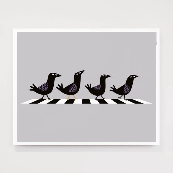 Rock 'N' Roll Zoo: Blackbird - Special Edition Music Print – Dorothy