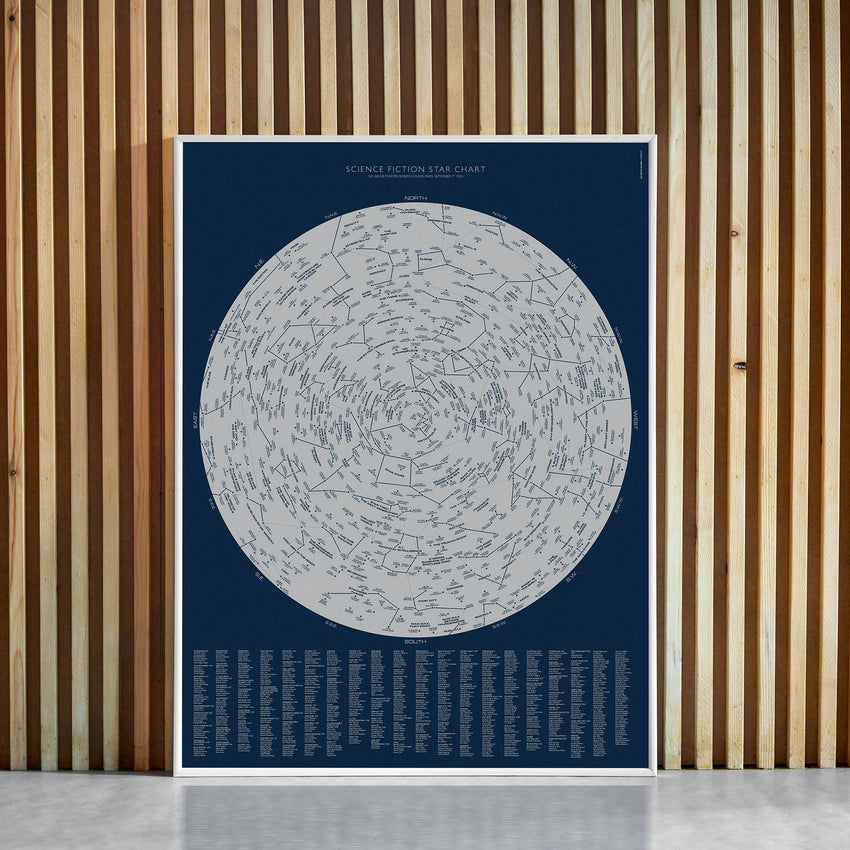 Science Fiction Star Chart - Original Open Edition