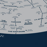 Science Fiction Star Chart - Original Open Edition