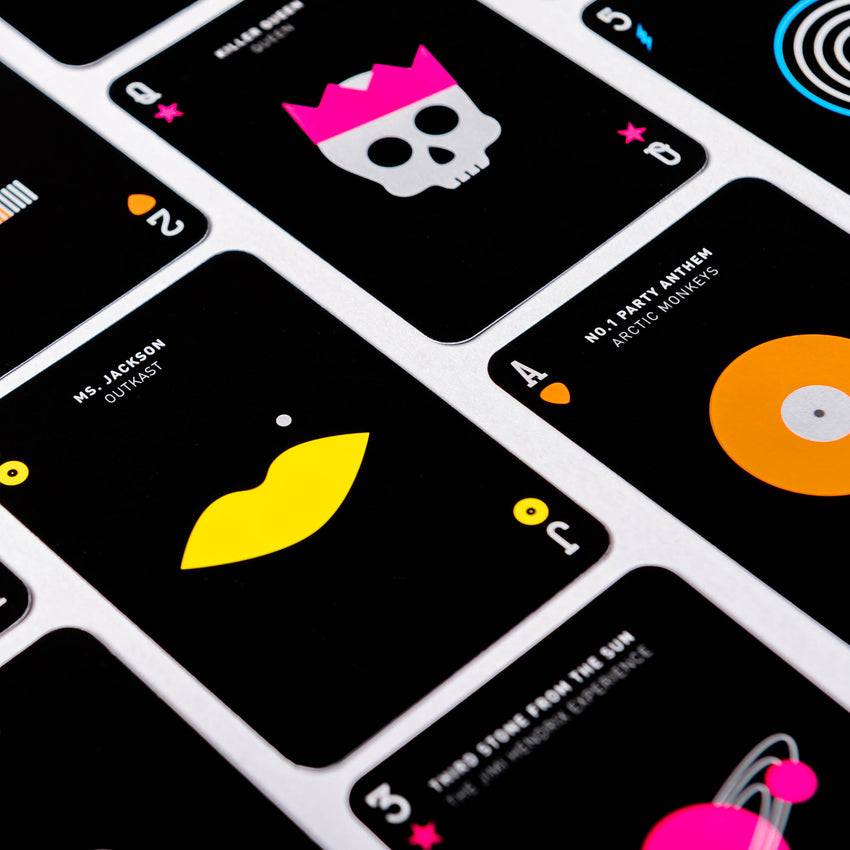 Playing Cards That feature bands