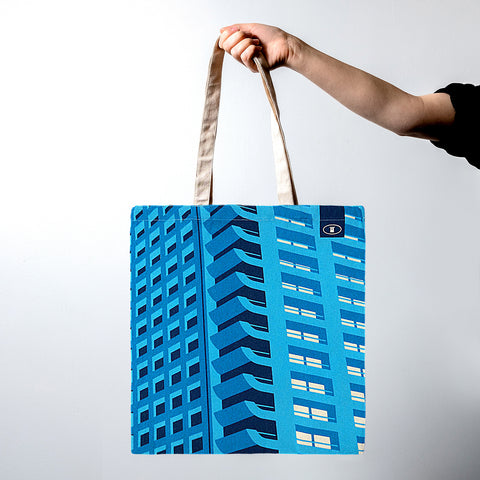 Barbican Towers Printed Bag