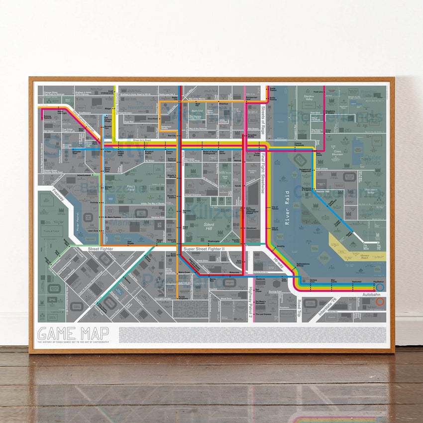 Game Map - Original Open Edition