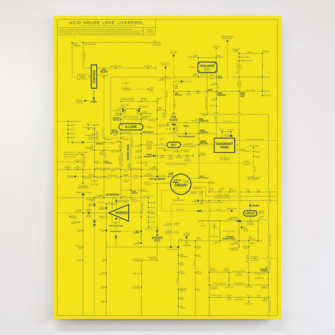 Acid House Love Blueprint: Liverpool - Special Edition for Museum of Liverpool