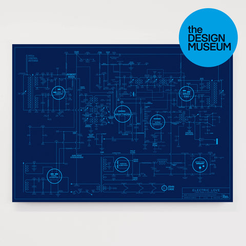 Electric Love Blueprint - Special Edition for the Design Museum