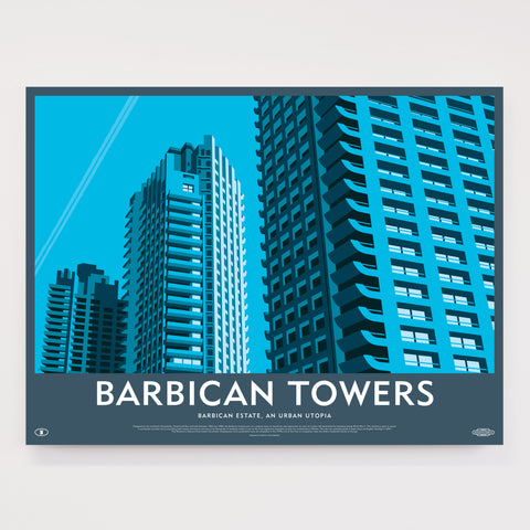 Barbican Towers Print