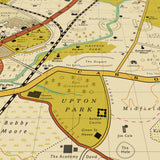 Football Map - Original Open Edition