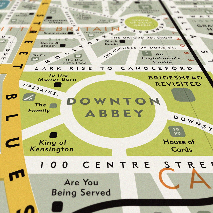 TV Map - Original Open Edition