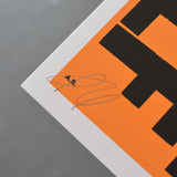 Anthony Burrill - Be Yourself Be Different Signed Limited Edition