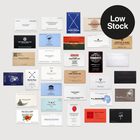 Business as Unusual: Collector's Set of Calling Cards - Horror Edition