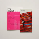 To Have & To Hold Zine - 6 Tourism