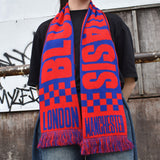 Half and Half Scarves - The Battle of Britpop