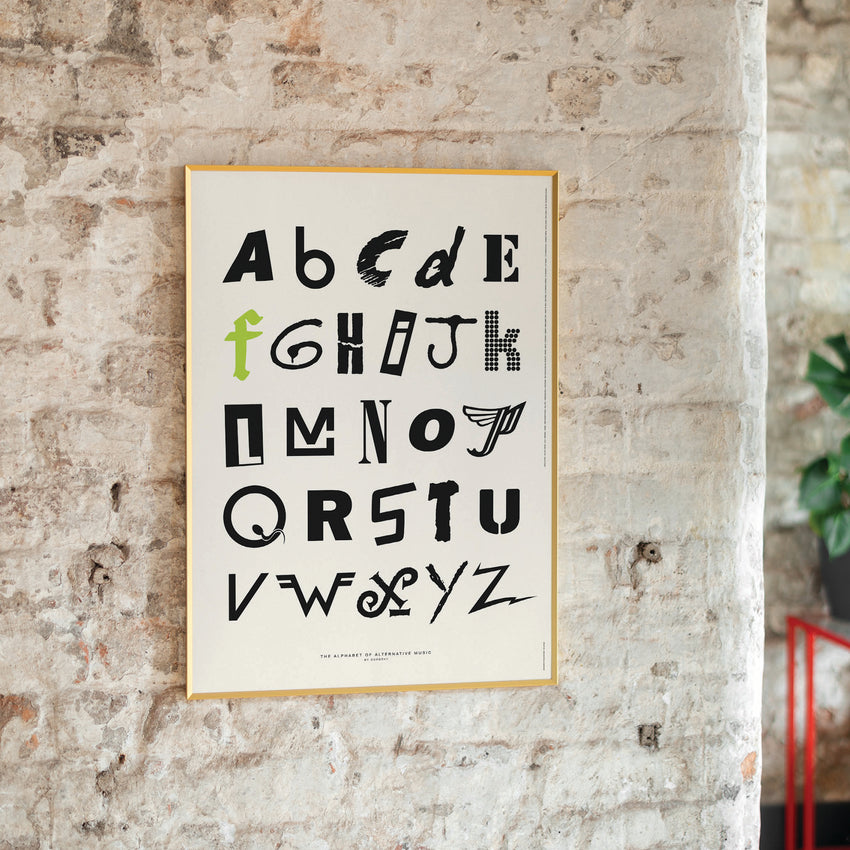 Alphabet of Alternative Music - Original Open Edition