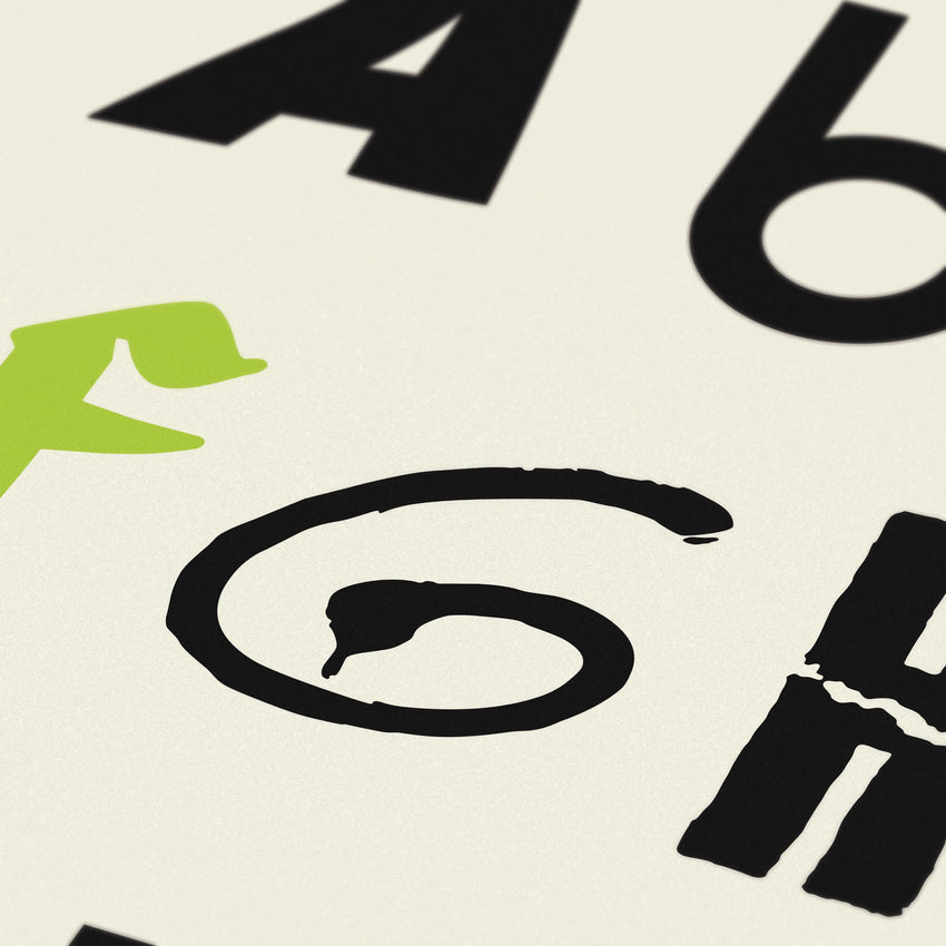 Alphabet of Alternative Music - Original Open Edition