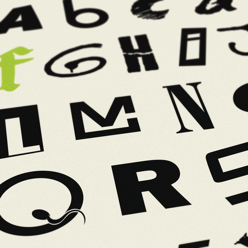 Alphabet of Alternative Music - Original Open Edition