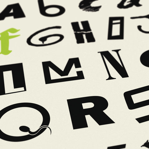 Alphabet of Alternative Music - Original Open Edition
