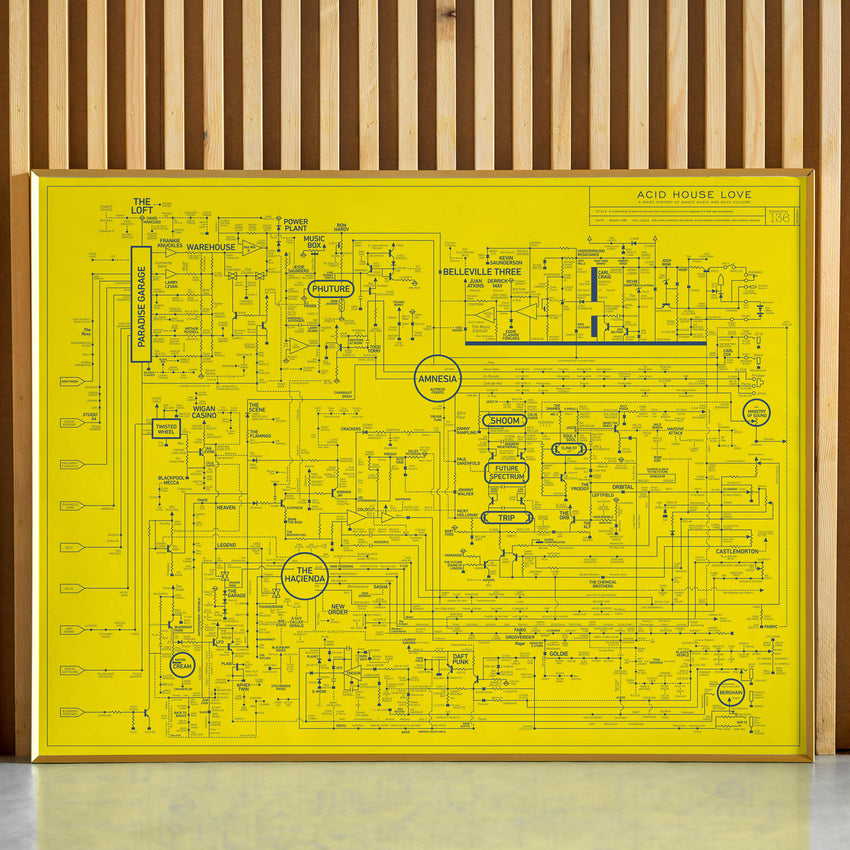 Acid House Love Blueprint - A History of Dance Music and Rave Culture - Summer of Love Edition