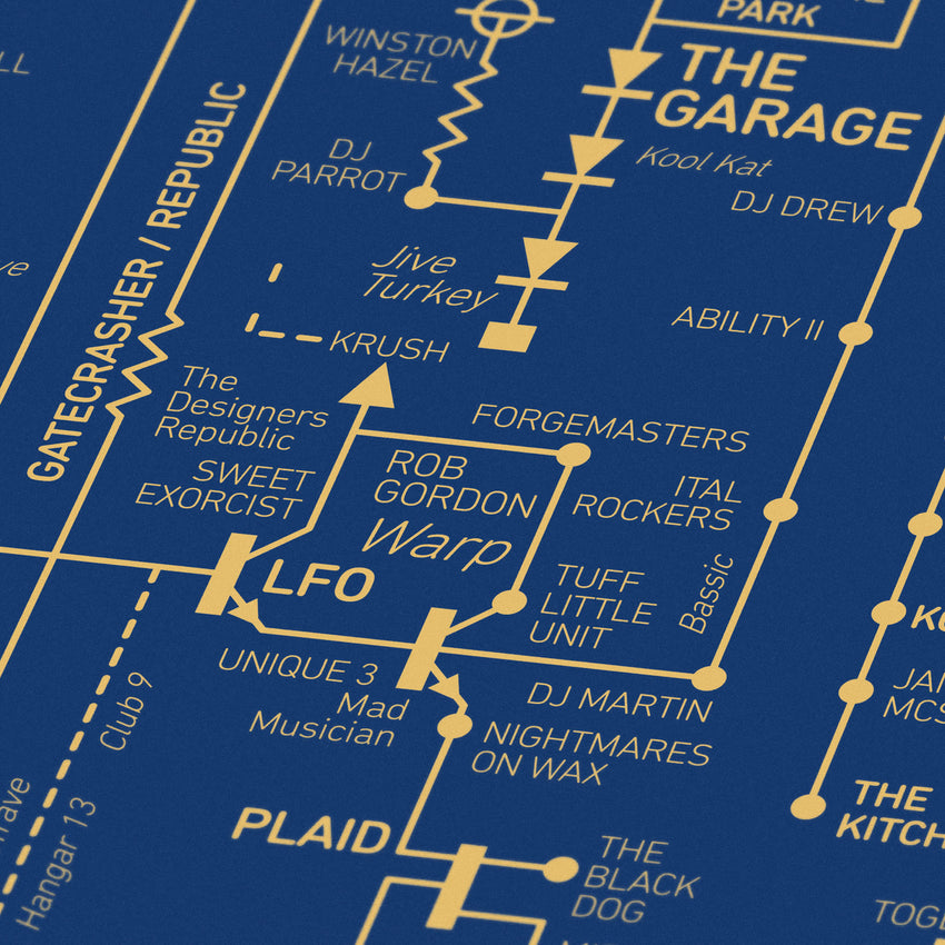 Acid House Love Blueprint - A History of Dance Music and Rave Culture