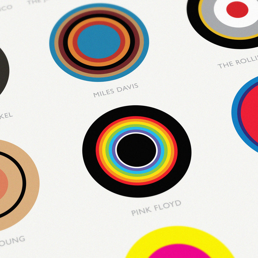 The Colour of Iconic Albums - Original Open Edition