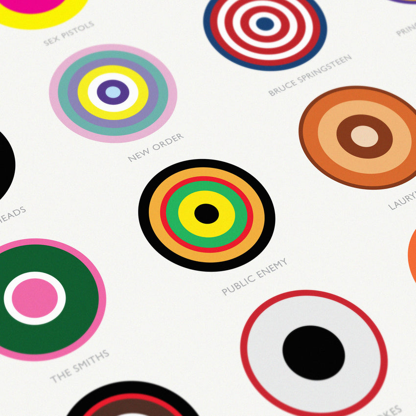 The Colour of Iconic Albums - Original Open Edition