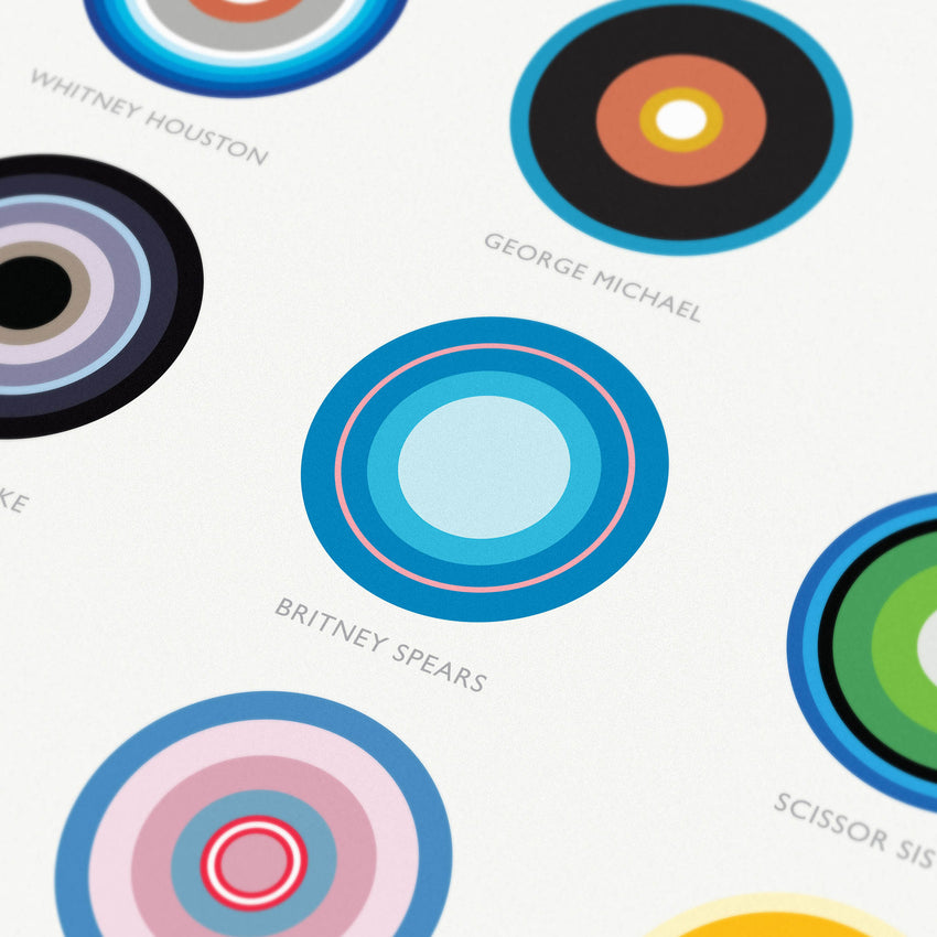 The Colour of Pop Albums - Original Open Edition