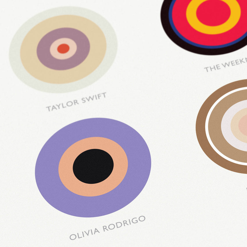 The Colour of Pop Albums - Original Open Edition