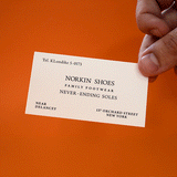 Business as Unusual: Individual Calling Card - Marty Supreme