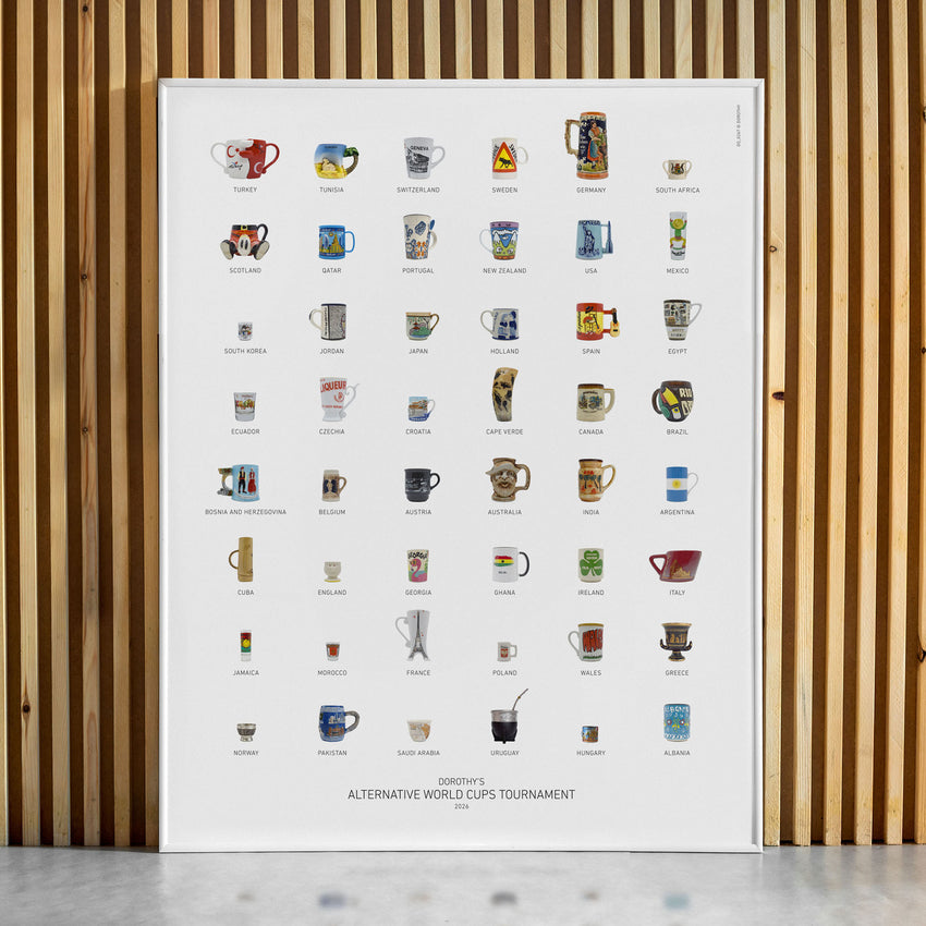 World Cups 2026 - Commemorative Print