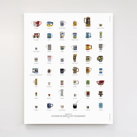 World Cups 2026 - Commemorative Print