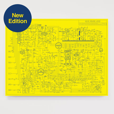 Acid House Love Blueprint - A History of Dance Music and Rave Culture - Summer of Love Edition