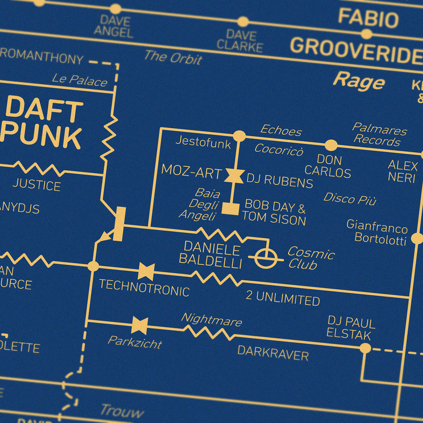 Acid House Love Blueprint - A History of Dance Music and Rave Culture