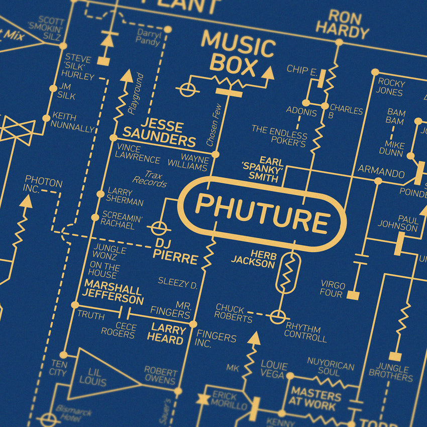 Acid House Love Blueprint - A History of Dance Music and Rave Culture