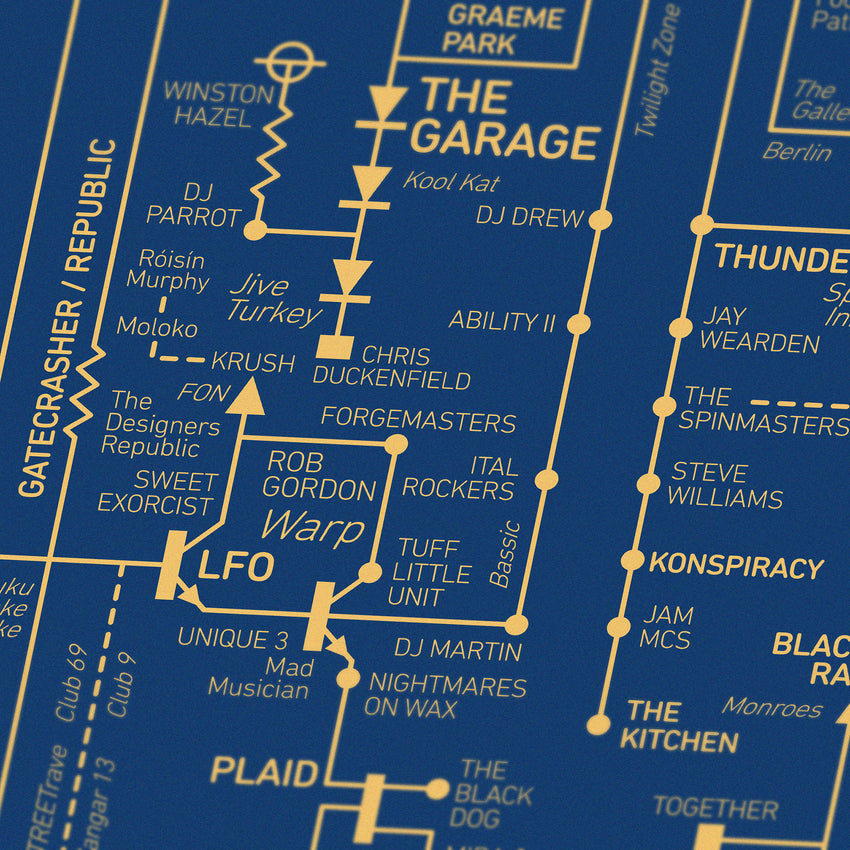 Acid House Love Blueprint - A History of Dance Music and Rave Culture