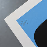 Anthony Burrill - Joy! Pure Joy! (Blue) Signed Limited Edition