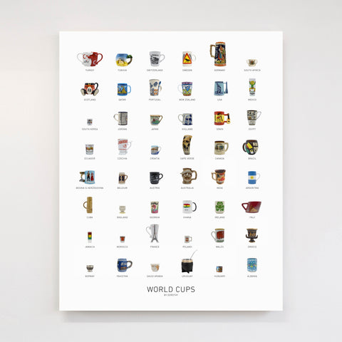 World Cups 2026 - Commemorative Print