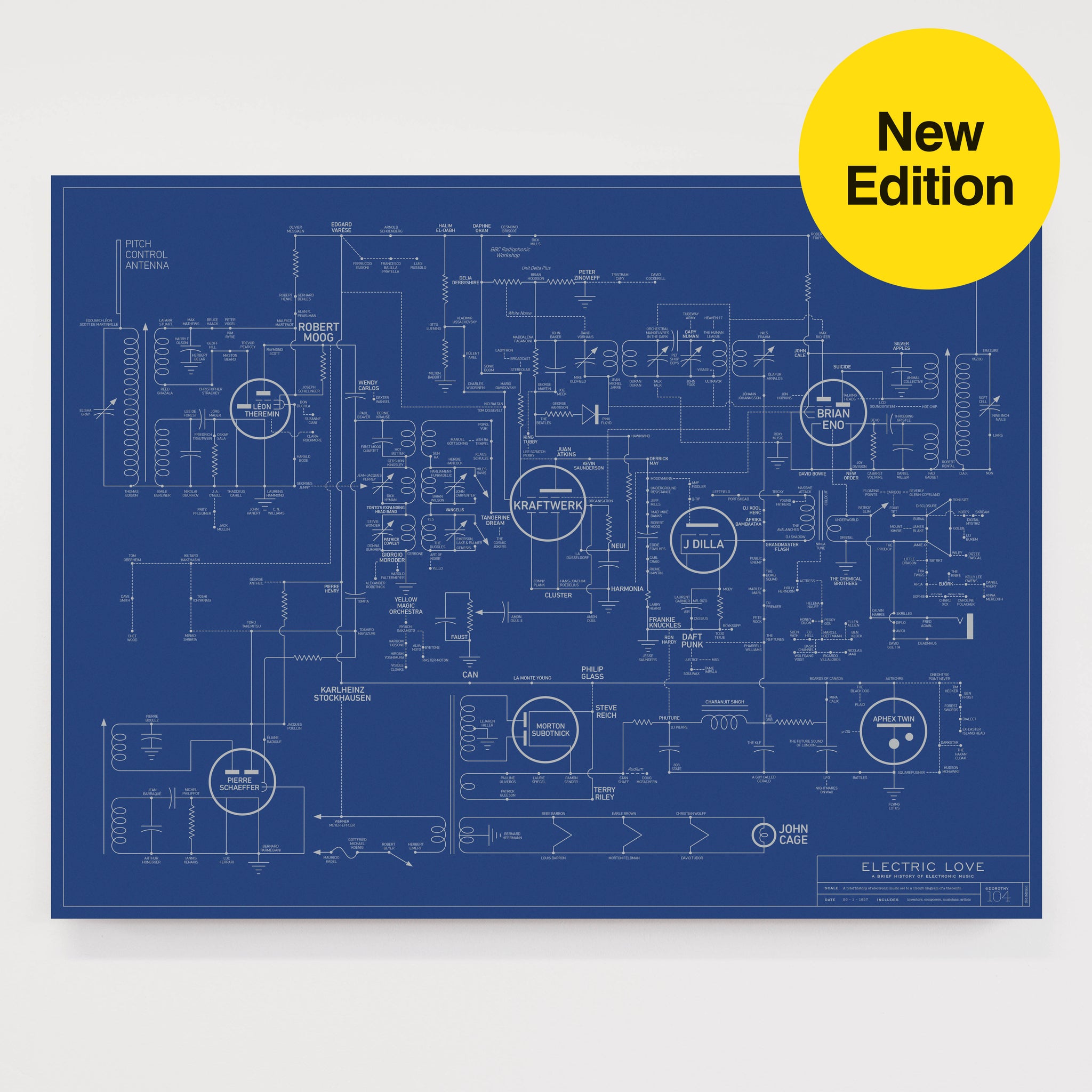 Electric Love Blueprint - A History of Electronic Music