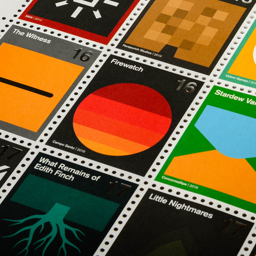 Stamp Sheets: Indie Video Games