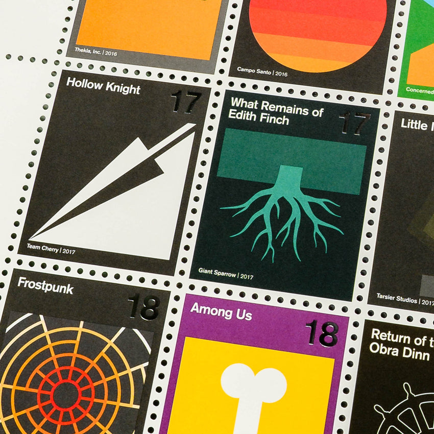 Stamp Sheets: Indie Video Games