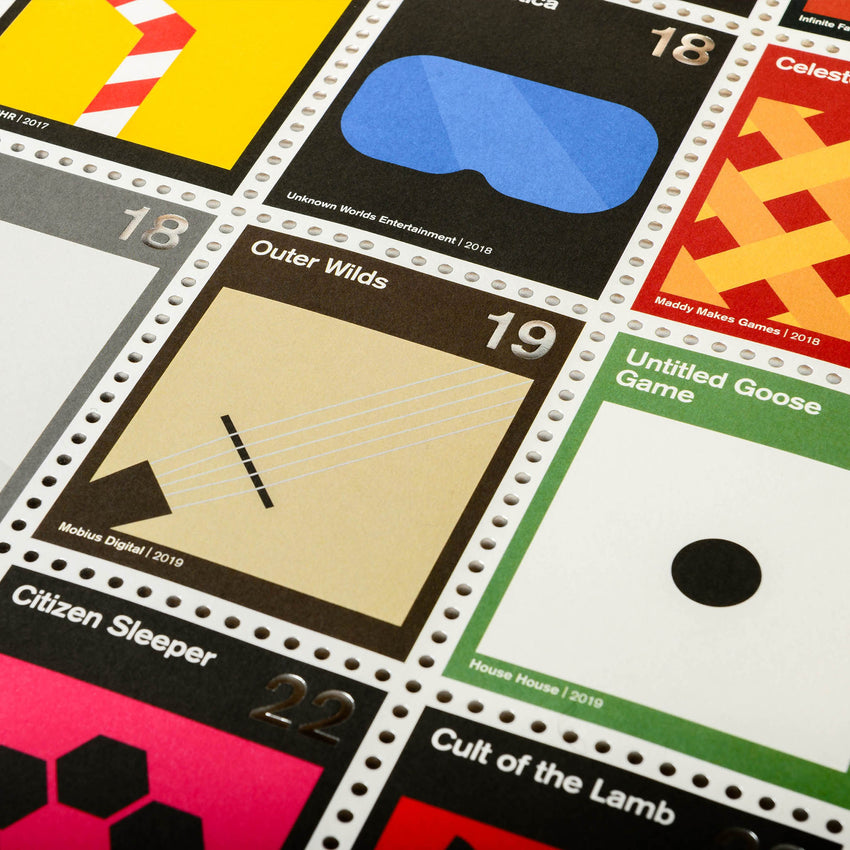 Stamp Sheets: Indie Video Games