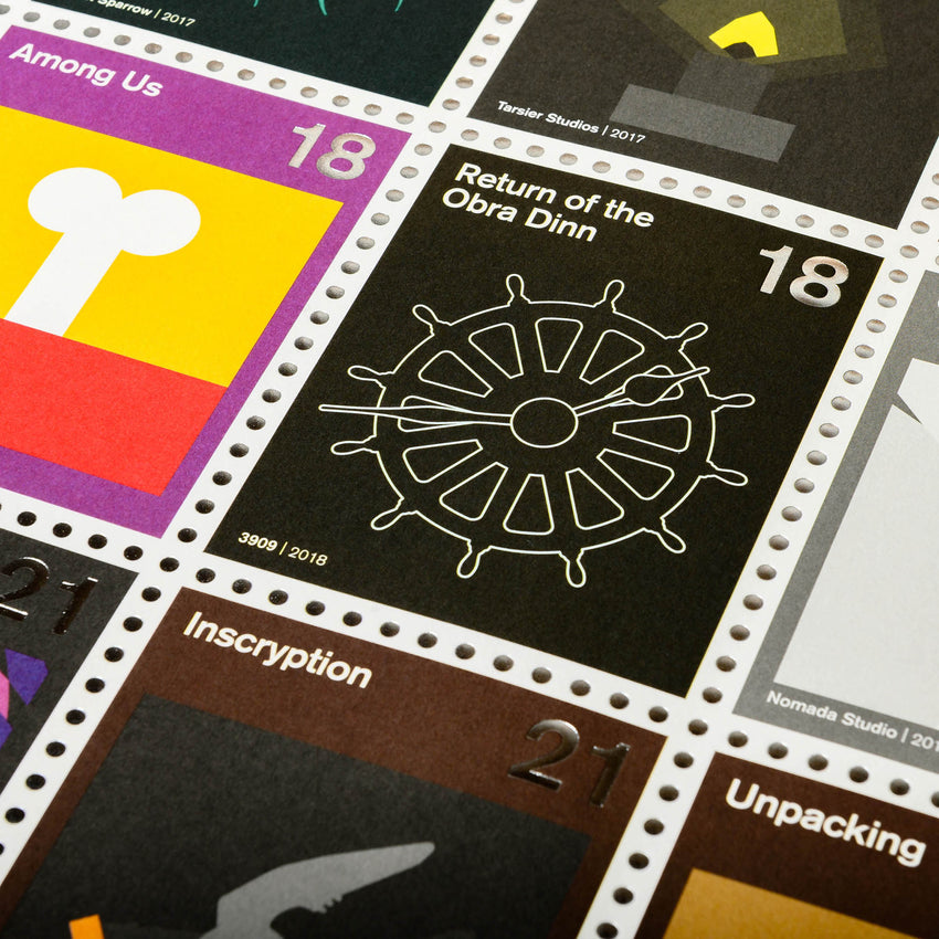 Stamp Sheets: Indie Video Games
