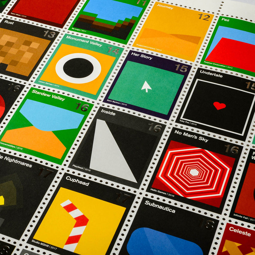 Stamp Sheets: Indie Video Games