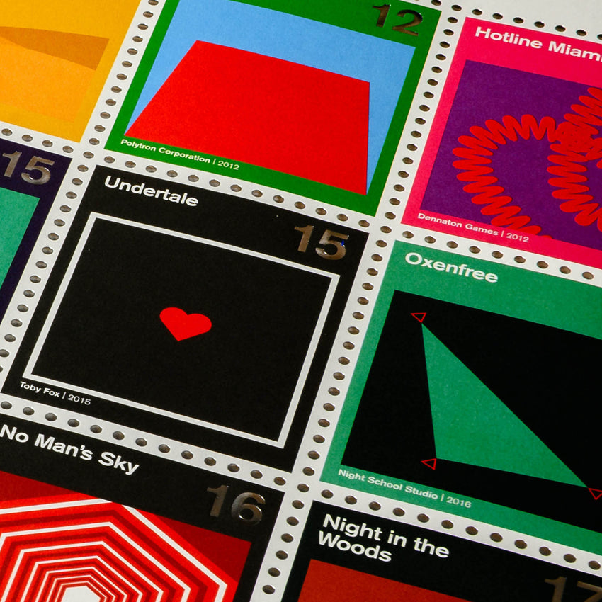 Stamp Sheets: Indie Video Games