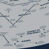 Science Fiction Star Chart - Original Open Edition